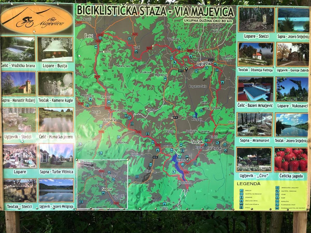 Jezero Snijeznica - Vikendica Villa ภายนอก รูปภาพ